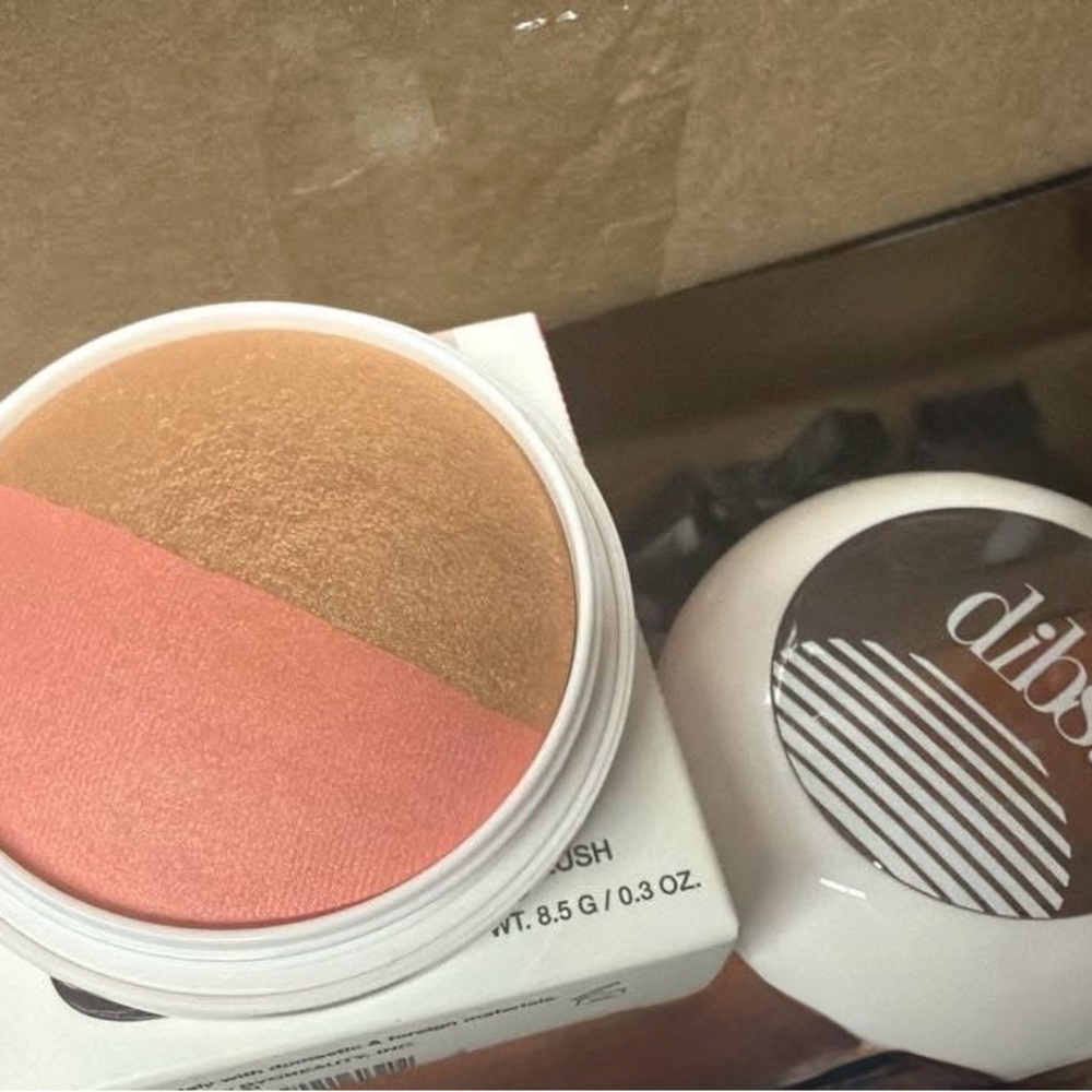 Dibs Radiant Blush Duo - Coral and Gold